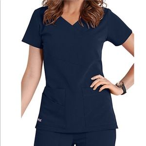Greys anatomy signature 3 pocket scrub top